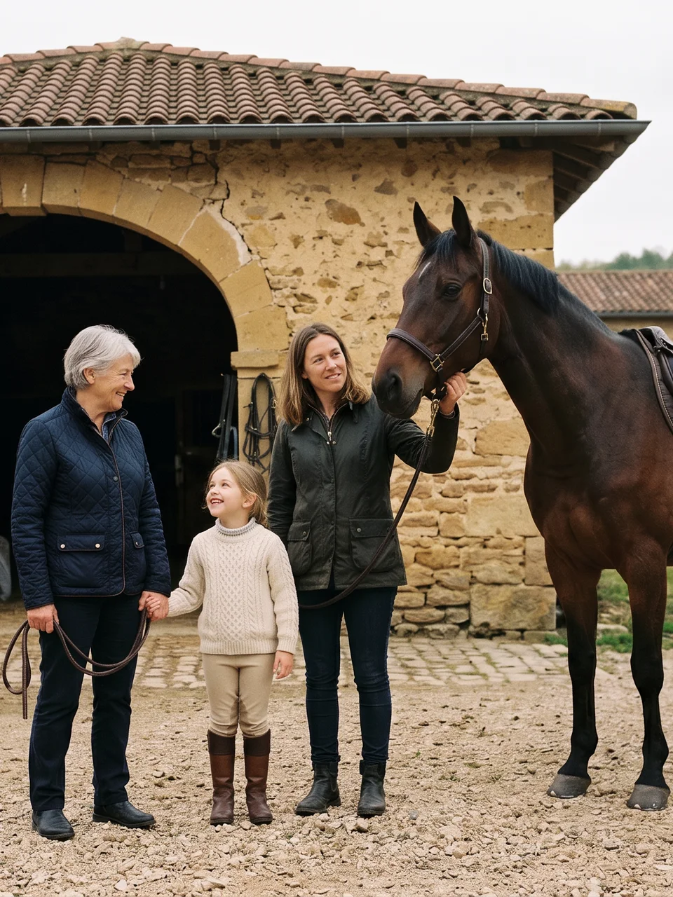 L'équipe, Écurie CR Dressage, centre équestre à Les Échelles